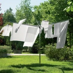 Brabantia 4 Arm Top Spinner Rotary Washing Line, 50m -Command Shop 1000025139 alt01