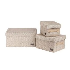 Dunelm Set Of 3 Lidded Baskets -Command Shop 1000051019 alt02