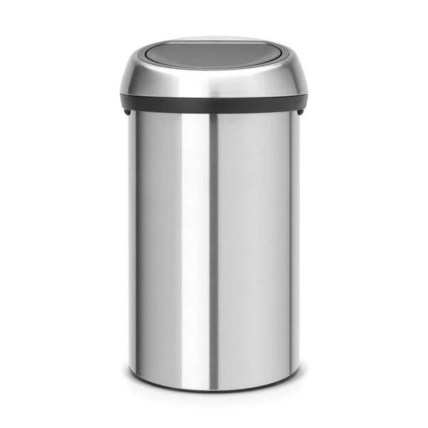 Brabantia 60 Litre Matt Steel Touch Bin 4 Brabantia 60 Litre Matt Steel Touch Bin - Image 2