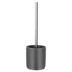 Dunelm Grey Resin Toilet Brush Holder -Command Shop 1000069976 alt01