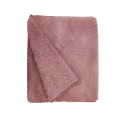 Dunelm Aspen Plush Faux Fur 130cm X 180cm Throw -Command Shop 1000081226 alt03