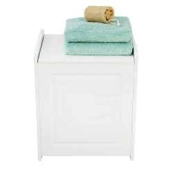 Lloyd Pascal Verona White Laundry Basket -Command Shop 1000087265 alt05
