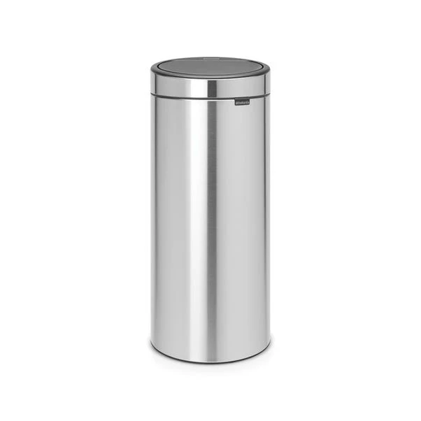 Brabantia 30 Litre Matt Steel Touch Bin 4 Brabantia 30 Litre Matt Steel Touch Bin - Image 2