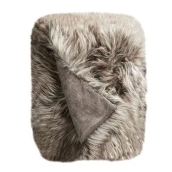 Dunelm Bear Faux Fur 130cm X 180cm Throw -Command Shop 1000092587 alt03