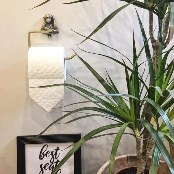 Dunelm Monkey Toilet Roll Holder 6 Dunelm Monkey Toilet Roll Holder - Image 4