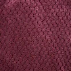 Dunelm Evan 200cm X 200cm Aubergine Throw -Command Shop 1000115652 alt02