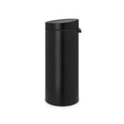 Brabantia 30L Matt Black Touch Bin -Command Shop 1000120274 alt03