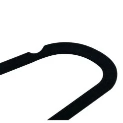 Dunelm Pack Of 10 Black Flocked Hangers -Command Shop 1000120477 alt02