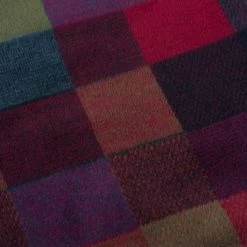 Dunelm Super Soft Multicoloured Check Throw -Command Shop 1000152690 alt02