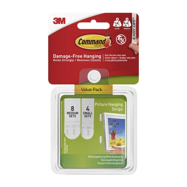 3M Command Command Small Medium Value Pack 8 3M Command Command Small Medium Value Pack - Image 6