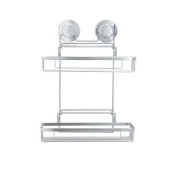 Dunelm Twist N Lock Rectangle Two Tier Shower Caddy 9 Dunelm Twist N Lock Rectangle Two Tier Shower Caddy -Command Shop 1000160156 alt01