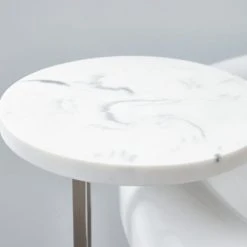 Dunelm Marble Effect Top White Bath Table 8 Dunelm Marble Effect Top White Bath Table -Command Shop 1000160228 alt01
