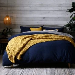 Dunelm Freya Chunky Knit 130cm X 180cm Throw -Command Shop 1000164774 alt01