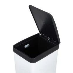 Dunelm White Gloss 30L Slim Bin -Command Shop 1000165277 alt02