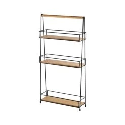Dunelm Slim Line Bamboo Caddy -Command Shop 1000166693 alt02