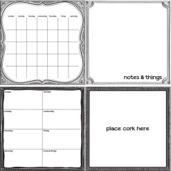 Wallpops White Dry Erase Organisation Board -Command Shop 1000169461 alt01