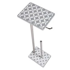 Dunelm Geo Tile Toilet Butler And Shelf -Command Shop 1000180349 alt02