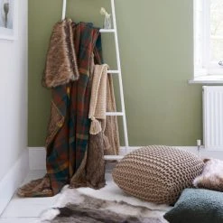 Dunelm Ludlow Cotton 130cm X 180cm Throw -Command Shop 1000180417 alt07