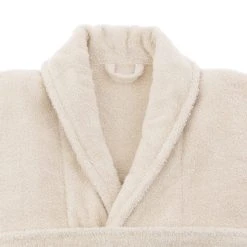 Dunelm Egyptian Cotton Natural Bath Robe -Command Shop 1000180749 alt01