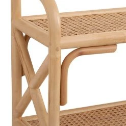 Dunelm French Cane 3 Tier Shelving Unit -Command Shop 1000182487 alt02