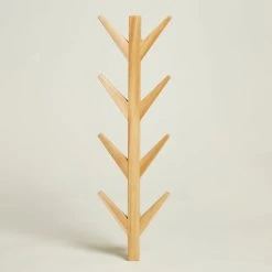 The Edited Life Ash Wood Wall Mounted Coat Hooks 10 The Edited Life Ash Wood Wall Mounted Coat Hooks -Command Shop 1000182498 alt02