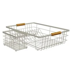 Dunelm Cream And Bamboo Drainer 5 Dunelm Cream And Bamboo Drainer -Command Shop 1000184790 alt01