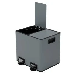 Vintage 16L Low Recycling Bin Charcoal -Command Shop 1000185993 alt03