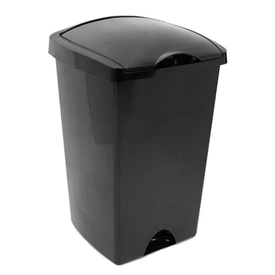 Addis Black Lift Top 48 Litre Bin 3 Addis Black Lift Top 48 Litre Bin