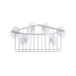 Dunelm Aquarack Deep Corner Basket -Command Shop 30050552 alt02