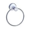 Dunelm Silver Vintage Towel Ring -Command Shop 30166981