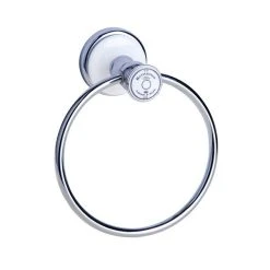 Dunelm Silver Vintage Towel Ring