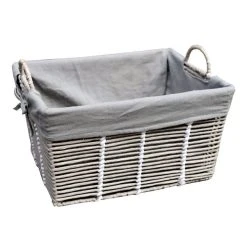Purity Grey Basket With Handles