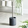 Dunelm Grey Resin Toilet Brush Holder 2 Dunelm Grey Resin Toilet Brush Holder -Command Shop 30195605