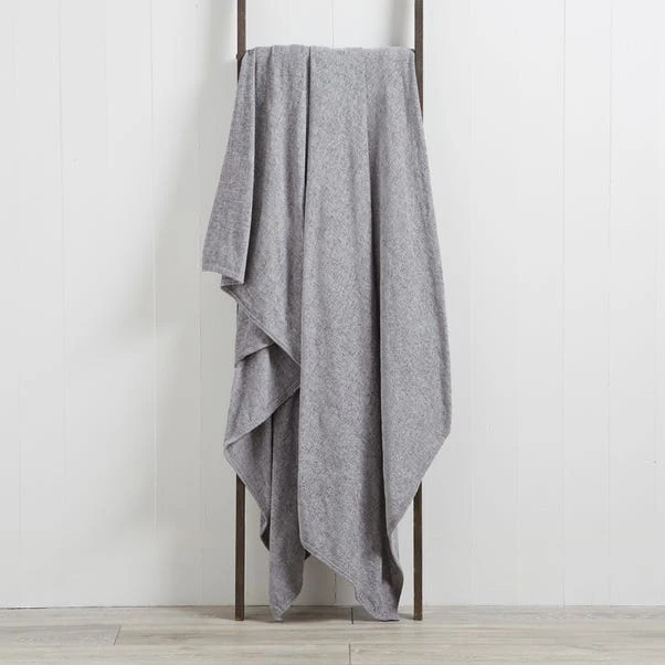 Dunelm Chenille Grey Throw 3 Dunelm Chenille Grey Throw