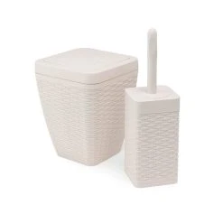 Addis Toilet Brush & Bin Set