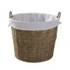 Dunelm Round Seagrass Log Basket -Command Shop 30246614