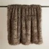 Dunelm Bear Faux Fur 130cm X 180cm Throw -Command Shop 30268561