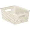 Curver 4L Vintage White Basket