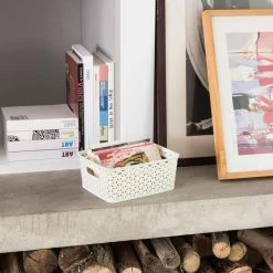 Curver 4L Vintage White Basket -Command Shop 30271751 alt02