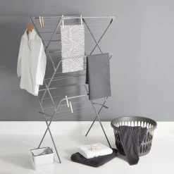 Dunelm Grey 3 Tier Wide Airer