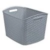 Curver 28L Grey Basket -Command Shop 30300622