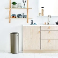 Brabantia 30L Platinum Touch Bin