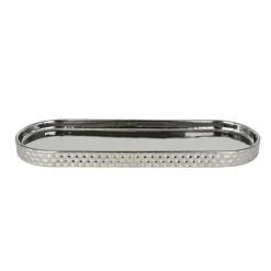 Dunelm Silver Hammered Tray