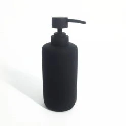 Elements Matt Black Lotion Dispenser