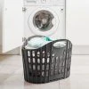 Addis Fold Flat Grey Laundry Basket -Command Shop 30612847