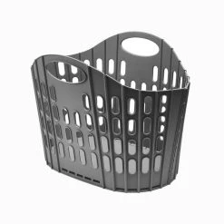 Addis Fold Flat Grey Laundry Basket -Command Shop 30612847 alt01