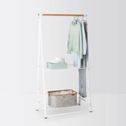 Brabantia Large White Linen Clothes Rack