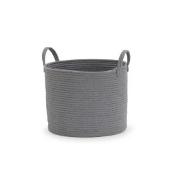 Dunelm Cotton Rope Grey Storage Basket