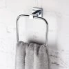 Dunelm Square Wall Mounted Towel Ring -Command Shop 30645919