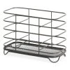 Dunelm Wire Matt Black Cutlery Holder -Command Shop 30646813